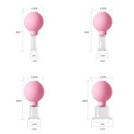Silicone Cupping Therapy Cups - Wholesale Pink Vacuum Hijama Cellulite Set