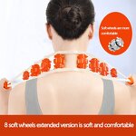Shiatsu Massage Roller - Customized Color Manual Body Neck Waist Pain Relief