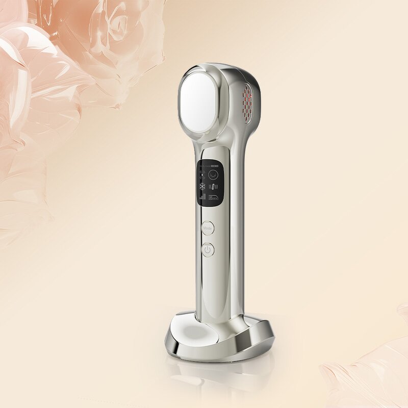 Skin Tightening Device Manufacturer - High Frequency Vibration Cooling Salon Grade for Home Use Skin Care