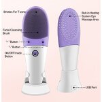 Facial Cleansing Brush Manufacturer - Beperfect Electric Soft Silicone Waterproof Face Washing Beauty Device