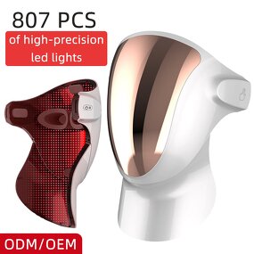 LED Facial Mask Manufacturer - Photon Anti Wrinkle Red Light Therapy for Skin Care