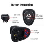 Hair Growth Comb Manufacturer - Beperfect LED Light Therapy Scalp Massager with Rf Ems Hair Brush