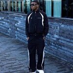 Men's Windbreaker Tracksuit - Luxury Reflective Nylon Winter Streetwear