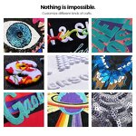 Men's Long Sleeve T-Shirt - Acid Wash Rhinestone Silk Screen Printed Tee