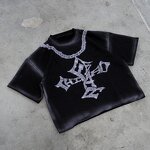 Men's Oversized T-Shirt - Wholesale Dtg Print Vintage Washed Cotton Tee