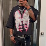 Men's Graphic T-Shirt - Custom Screen Printing Organic Cotton Streetwear Tee