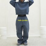Unisex Tracksuit Set - Winter Boxy Heavyweight Cotton Tech Fleece Suit