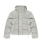 Men's Puffer Jacket - Custom Logo Hooded Thick Short Winter Down Coat