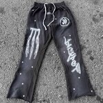 Men's Tracksuit Set - High Quality Gray Cotton Hooded Sweatpants Suit