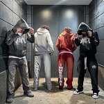 Unisex Tracksuit Set - Winter Casual Custom Print Oversized Sweat Suit