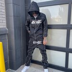 Men's Windbreaker Tracksuit - Luxury Reflective Nylon Casual Streetwear