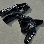 Men's Windbreaker Tracksuit - 2025 Custom Patchwork Two Piece Streetwear Set