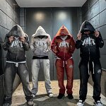 Unisex Tracksuit Set - Winter Casual Custom Print Oversized Sweat Suit