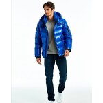 Men's Puffer Jacket - 2025 Custom Plus Size Fur Down Bubble Windbreaker
