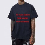 Men's Blank T-Shirt - Wholesale Anime Vintage Heavyweight Cotton Tee