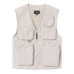 Men's Cargo Vest - OEM Custom 5 Pockets Nylon Mesh Lining Streetwear Vest