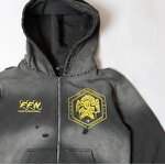 Men's Tracksuit Set - Custom Acid Wash Flared French Terry Winter Suit