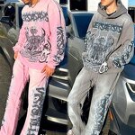 Men's Tracksuit Set - Custom Cortiez Retro 400Gsm Cotton Sweat Suit