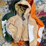 Men's Tracksuit Set - 2025 500Gsm Knitted Cotton Patch Sweat Suit