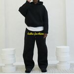 Unisex Tracksuit Set - Winter Boxy Heavyweight Cotton Tech Fleece Suit