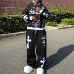 Men's Tracksuit Set - Wholesale Custom Screen Print 2 Piece Sweat Suit