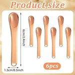Cosmetic Spatula - Wholesale Black Gold Silver Stainless Steel Makeup Spoon