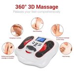 Leg Foot Massager - Hot Infrared 99 Intensity Vibration Roller Warmer