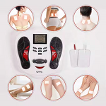 Leg Foot Massager - Hot Infrared 99 Intensity Vibration Roller Warmer
