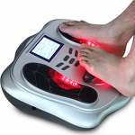 Leg Foot Massager - Hot Infrared 99 Intensity Vibration Roller Warmer