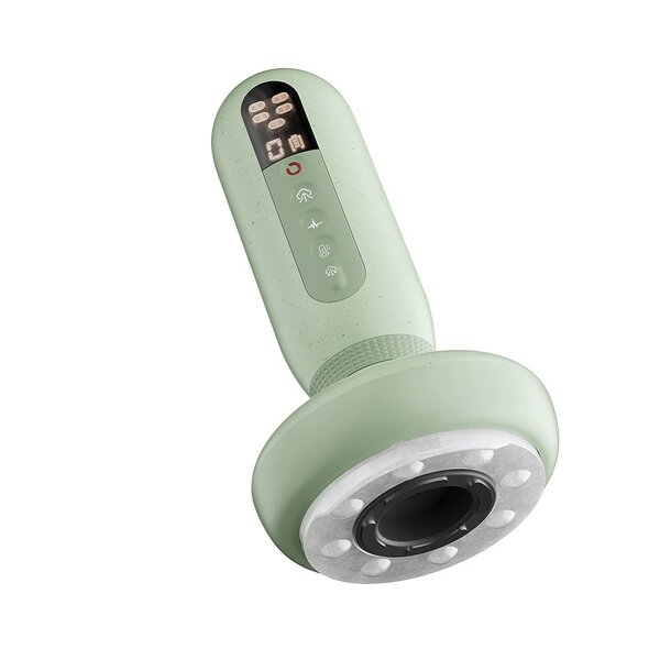 Jade Cupping Massager - Smart Relief Electric Pulse Red Light Therapy