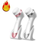 Facial Cleansing Brush - 3 in 1 Sonic Wireless Silicone Face Cleaner Tool