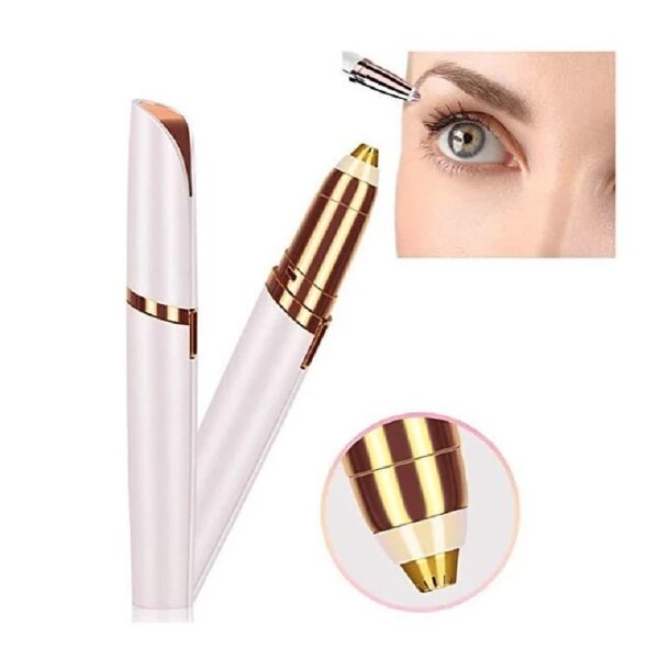 Electric Eyebrow Trimmer - Portable Painless Mini Facial Depilator