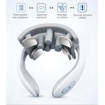 Neck Shoulder Massager - 15 Levels Low Frequency Pulse Heating EMS Tool