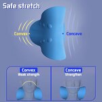 Cervical Traction Pillow - Neck Shoulder Stretcher Spine Alignment Tool