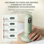 Jade Cupping Massager - Smart Relief Electric Pulse Red Light Therapy