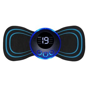 Mini Neck Massager - EMS Portable Electric Pulse Back Shoulder Pain Relief