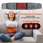 Lumbar Massage Belt - Cordless Red Light Therapy Heating Vibration Tool