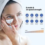 Eye Facial Massager - Mini Remote Control Electric Pulse Anti Aging Tool