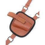 Leather Gun Holster - Tactical Concealed Carry Hunting Self-Defense Bag