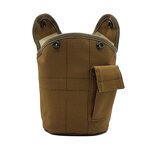 MOLLE Dump Pouch - Tactical Foldable Mesh Storage Hunting Belt Accessory