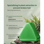 Multiflorum Hair Soap - NEW Nature Green Triangle Black Ganoderma 120g