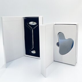 Stainless Steel Gua Sha - DOMI Brand Face Neck Body Gift Box Wholesale Custom