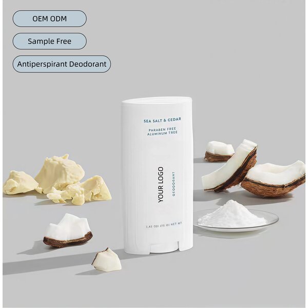 Vegan Deodorant Stick - Zero Waste Biodegradable Tube Custom Private Label