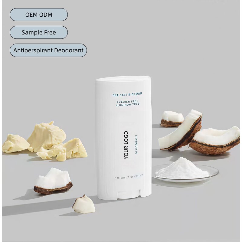 Vegan Deodorant Stick - Zero Waste Biodegradable Tube Custom Private Label