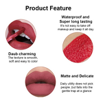 Matte Liquid Lipstick - Private Label Low MOQ Waterproof Long Lasting 5g