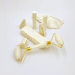 DOMI Jade Roller Set - Natural Double Head Waterproof Gift Box Packaging