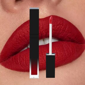 Vegan Matte Lipstick - Cruelty-Free Nude Red 5g Waterproof Mineral Private Label