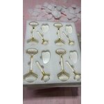 Bian Stone Gua Sha Set - Face Neck Wrinkles Double Head Jade Roller Tool