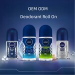 Travel Roll-On Deodorant - 100ml Seduction Pheromones Attract Men Women