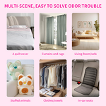 Hair Body Fragrance Spray - Long-Lasting 100ml Floral Deodorizing Mite Removal